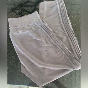 Athleta Dove Gray Soft Track Pants - M